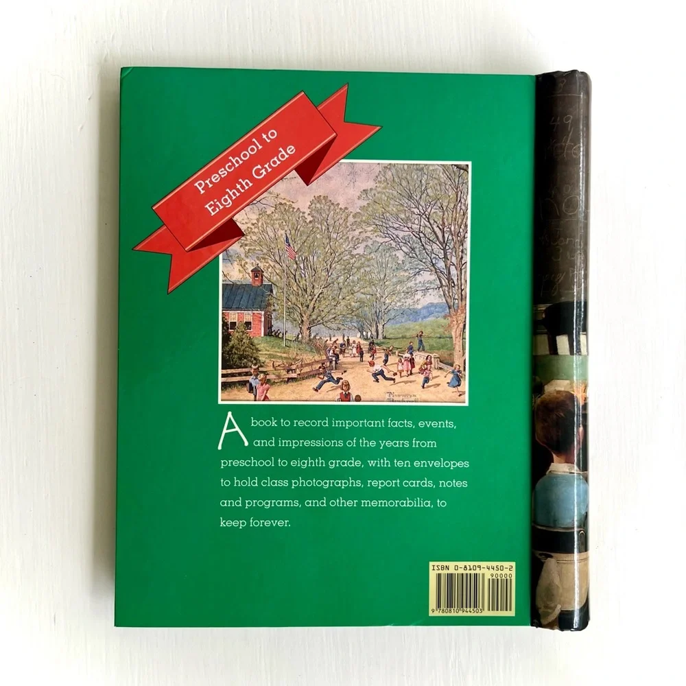 NEW Norman Rockwell My School Days Keepsake Album Preschool to Grade 8 Art Book - Picture 16 of 16